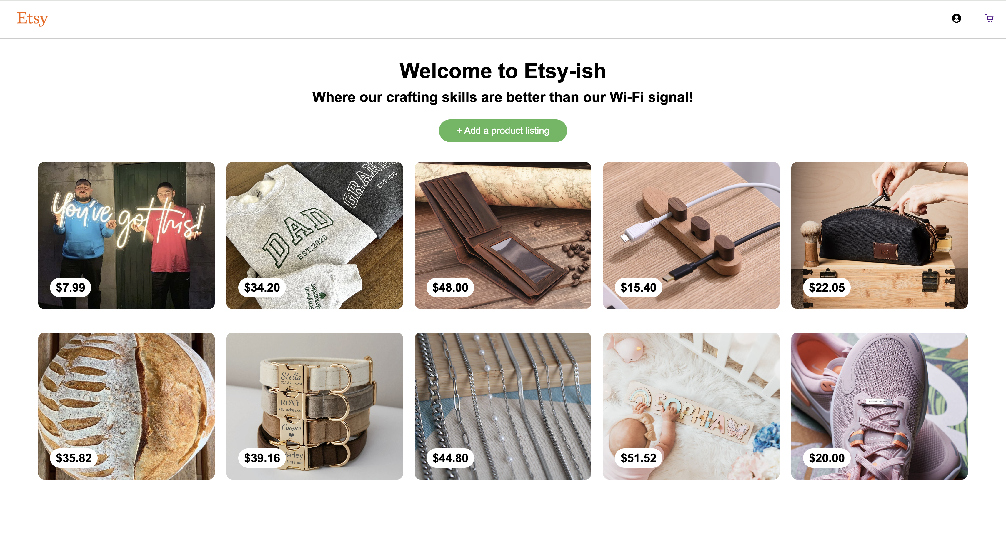Etsy-project